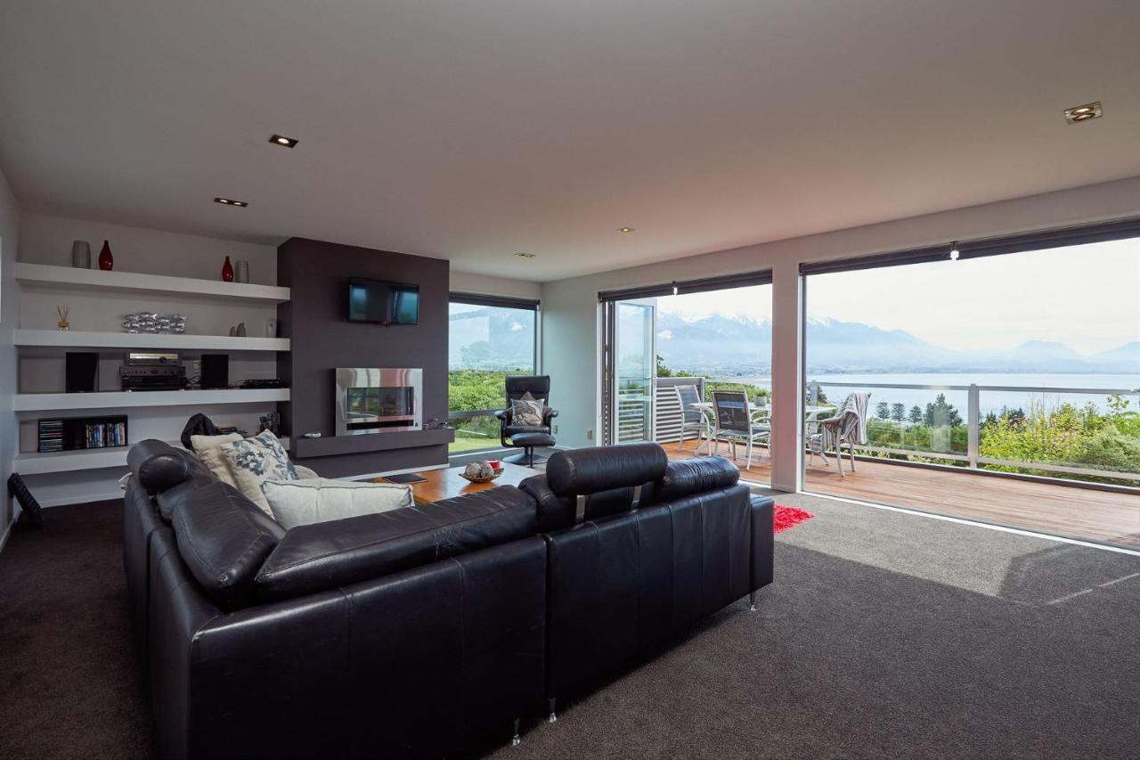 Bellbird Scenic Retreat - Views Of Alps And Ocean Villa Kaikoura Exteriör bild